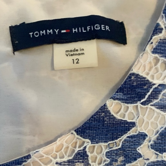 Tommy Hilfiger light blue and white dress - Picture 6 of 11